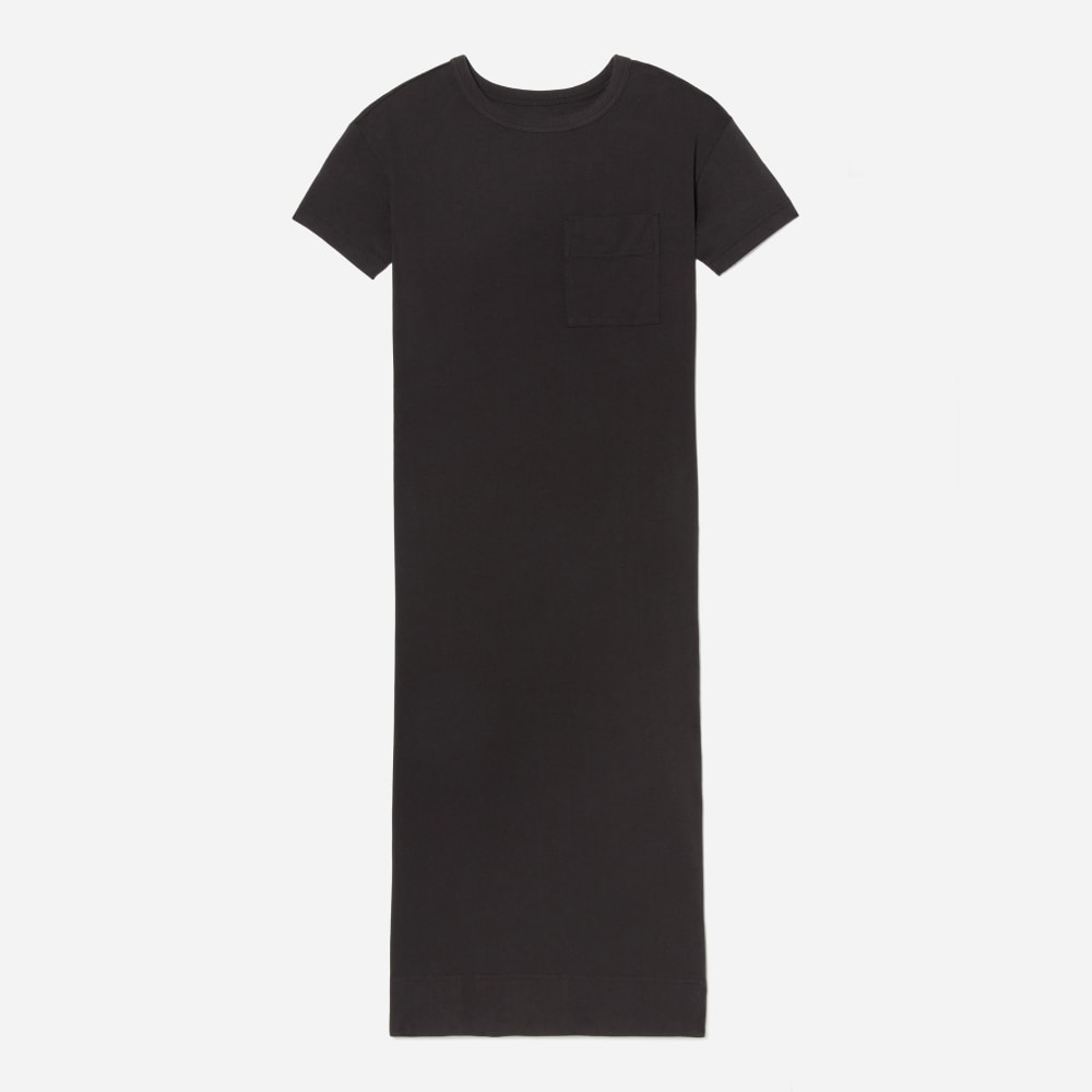 The Organic Weekend Maxi Dress in Black — alternate view