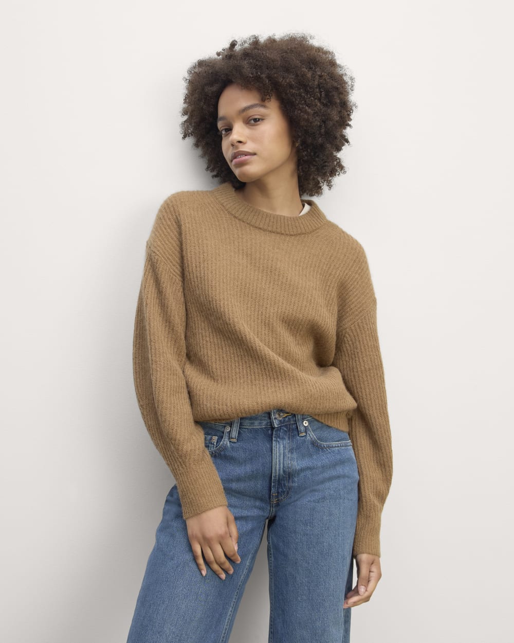 The Cocoon Crew in Alpaca in Tiger's Eye — front view