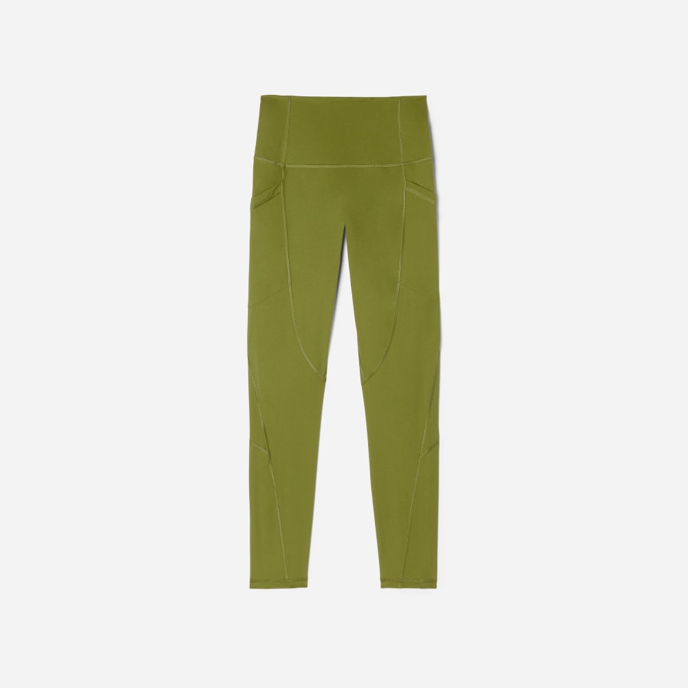 The Perform Pocket Legging in Pear — front view