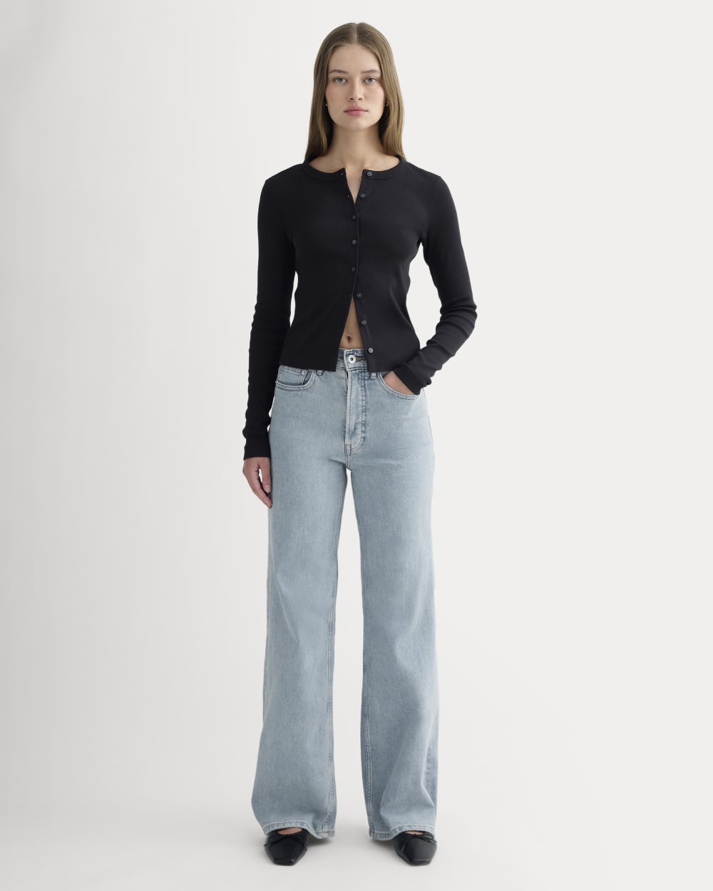 The Way-High® Sailor Jean 2.0 in Light Indigo — front view