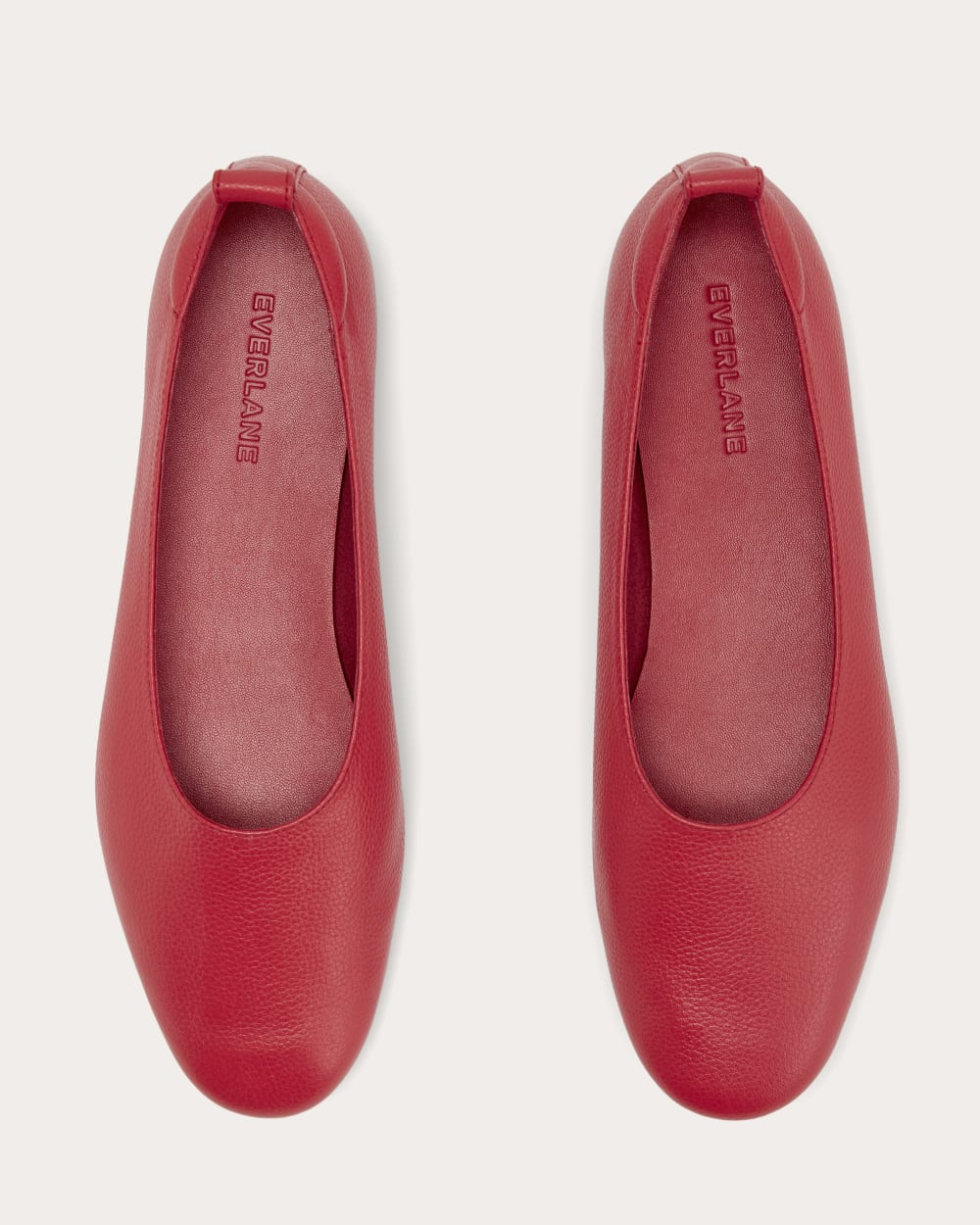 The Day Glove in Classic Red — detail view