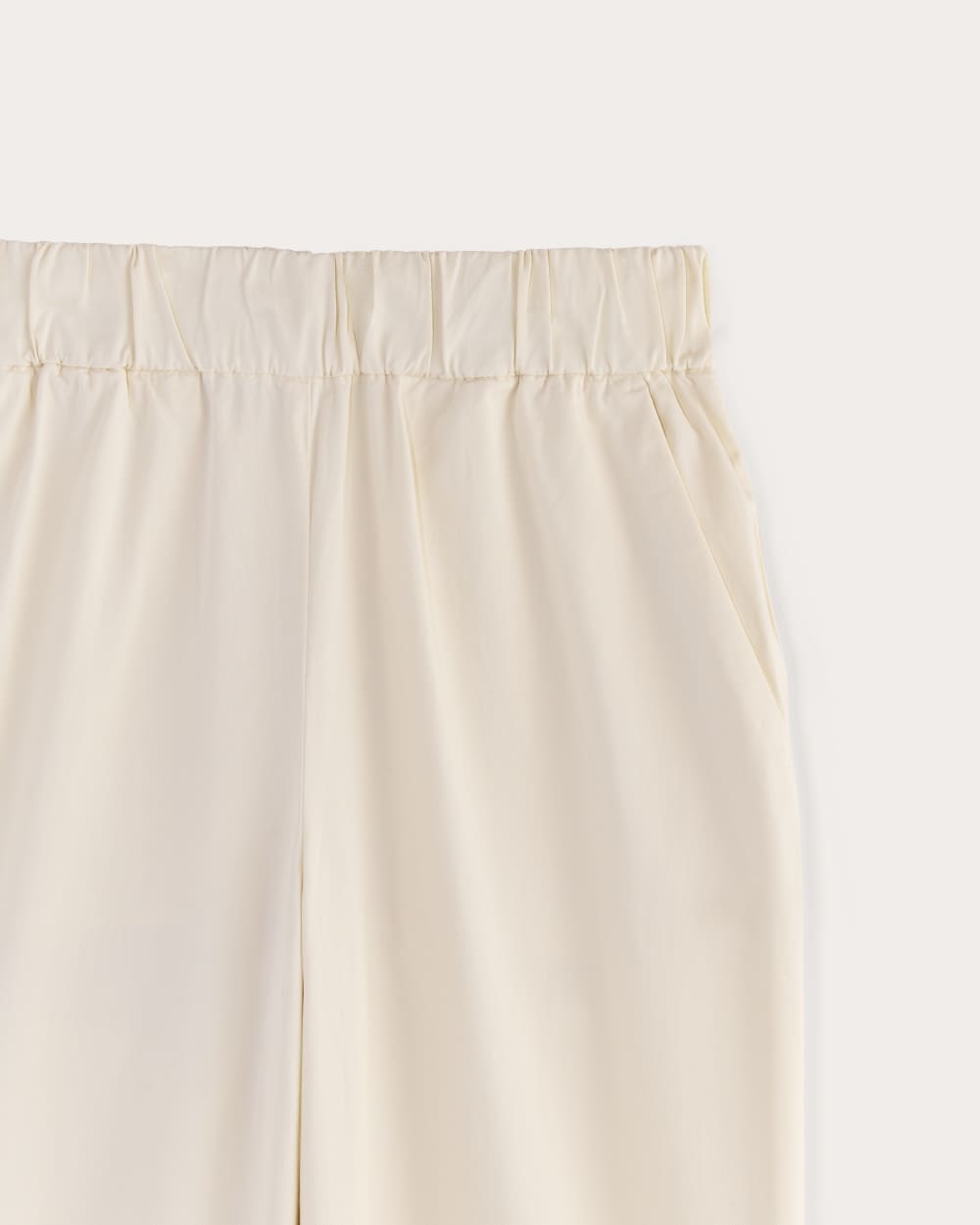 The Easy Pant in Canvas — detail view
