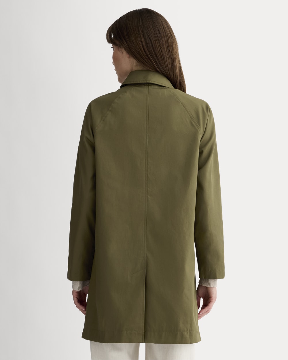 The Mac Coat in Beech — detail view