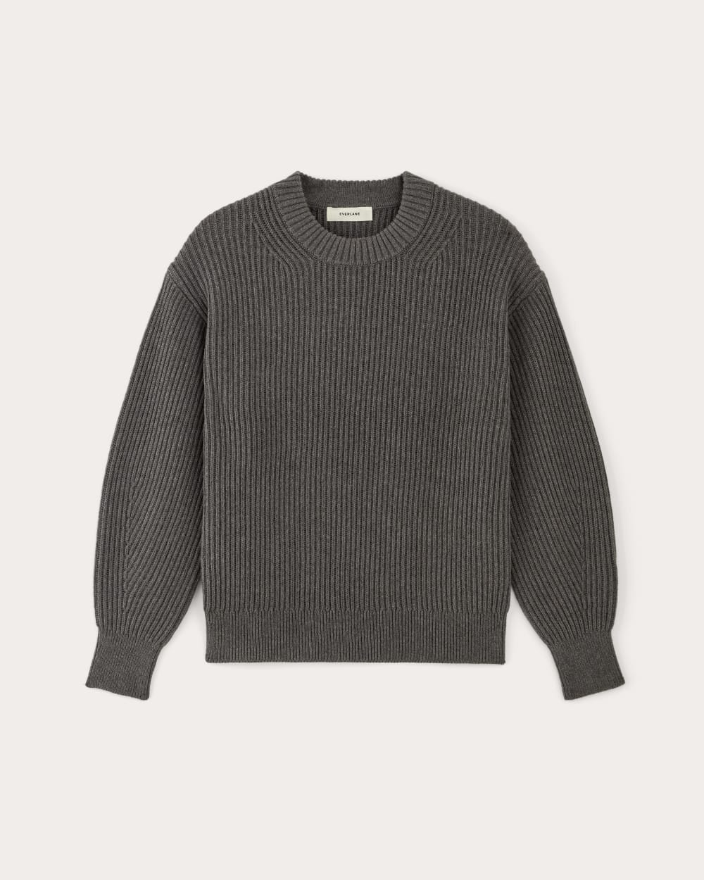 The Cocoon Crew in Everyday Cotton in Heathered Charcoal — alternate view