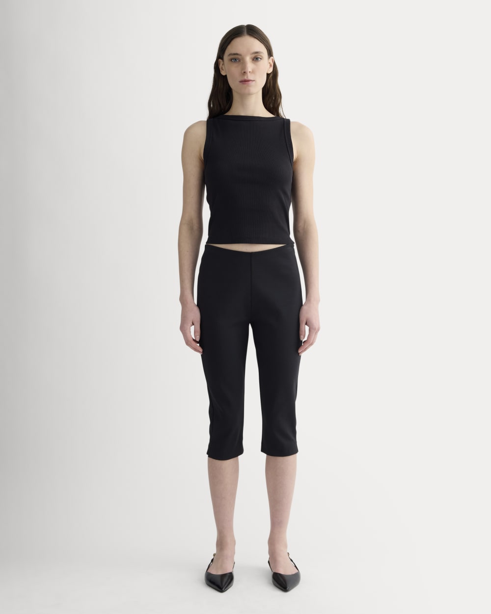 The Dream Capri in Black — front view