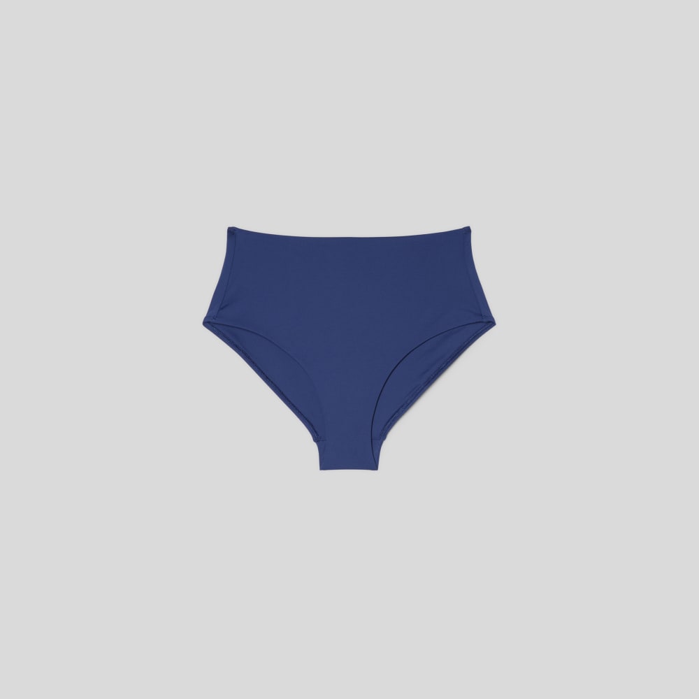 The High-Rise Hipster Bottom in Navy — alternate view