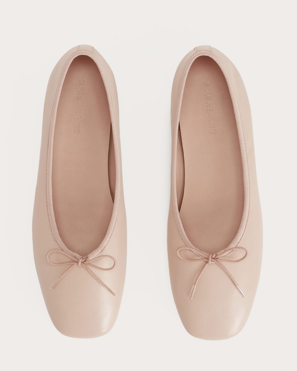 The Day Ballet Flat in Pale Pink — detail view