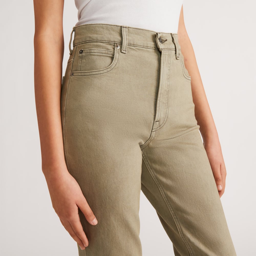The Way-High® Slim Jean in Moss — detail view