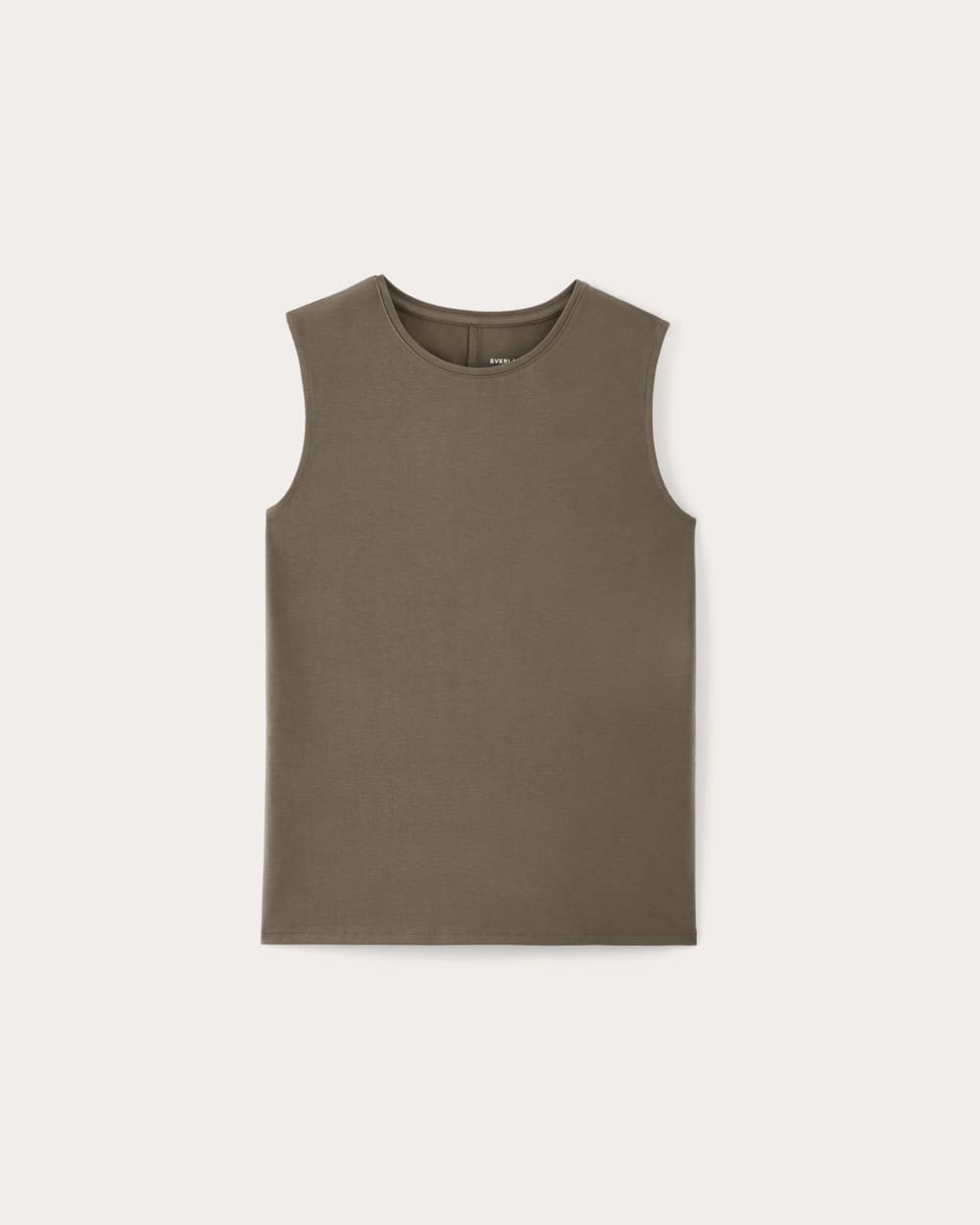 The Form Tank in Taupe — alternate view
