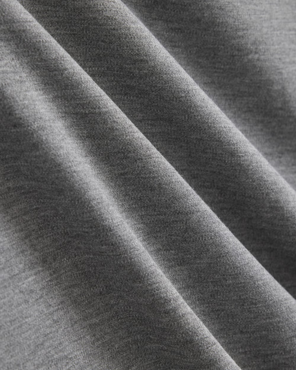 Knit Cami Mini Dress in Mid Heather Grey — detail view