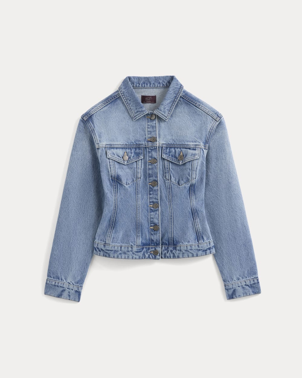 Everlane x Elena Bonvicini Lido Jacket in Crystal Cove Indigo — alternate view