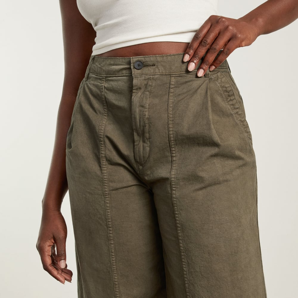 The Tourist Pant in Beech — detail view