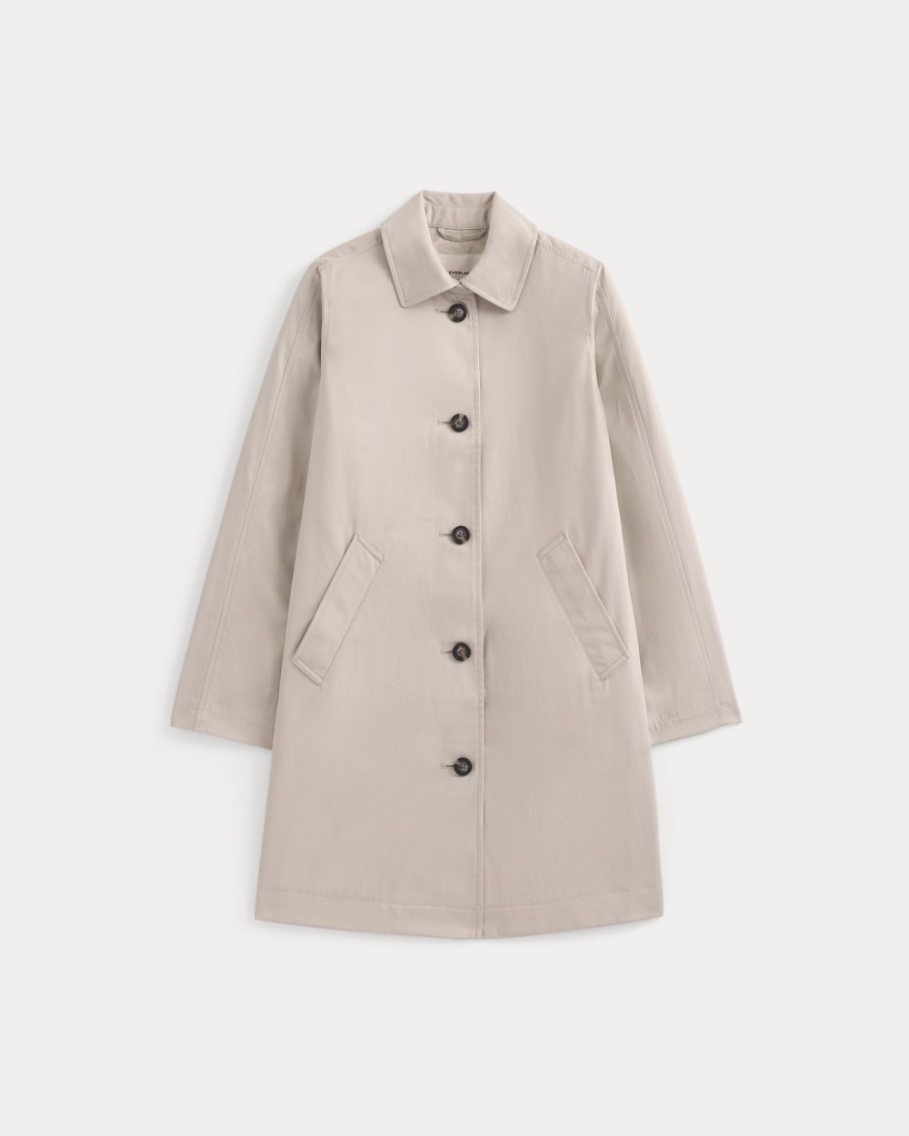 The Mac Coat in Peyote — alternate view