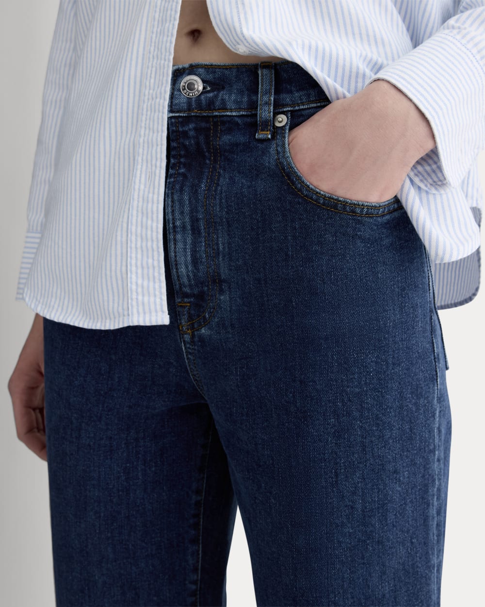 The Way-High® Jean in Vintage Indigo — detail view