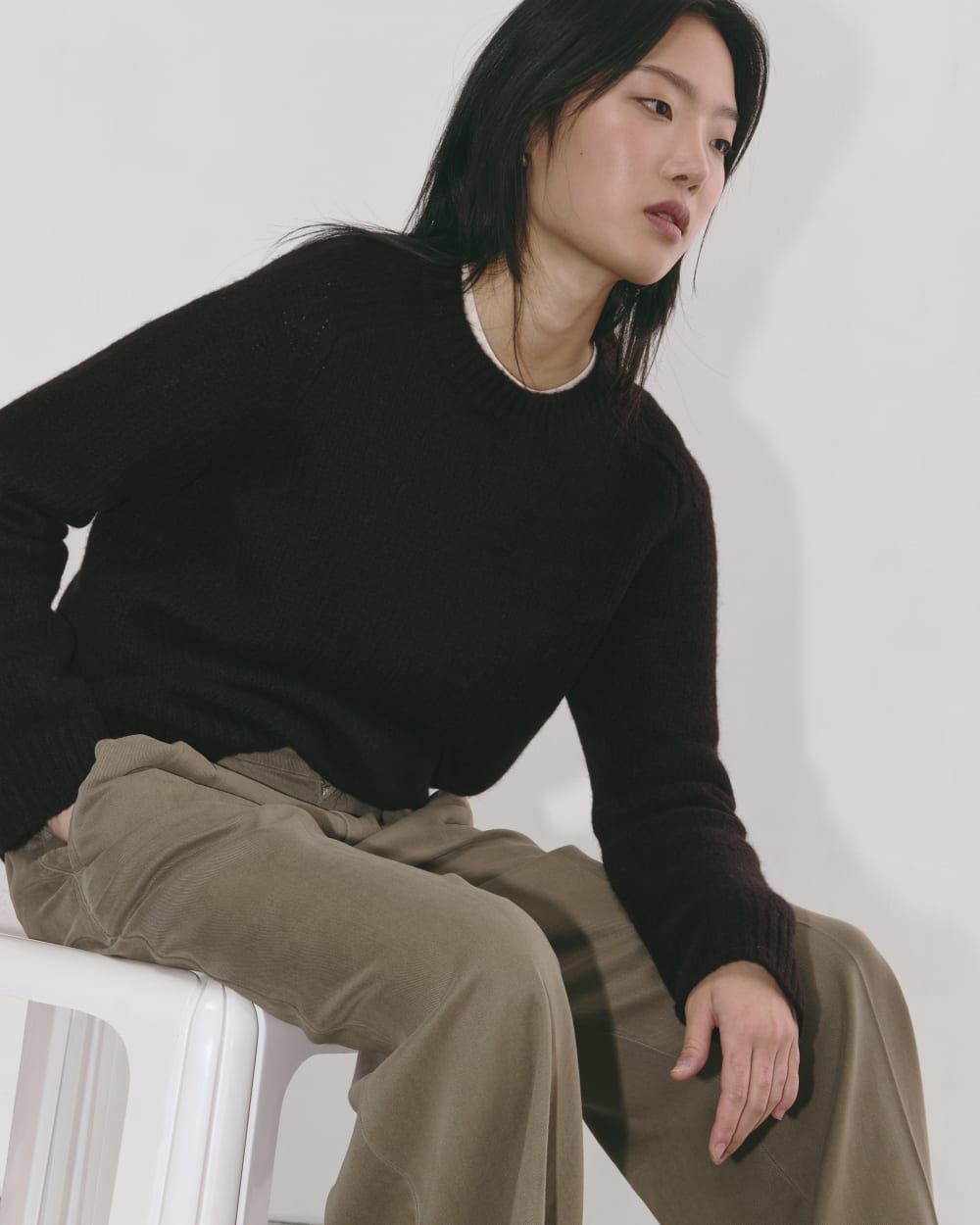 The Relaxed Crew in Cloud in Black — detail view