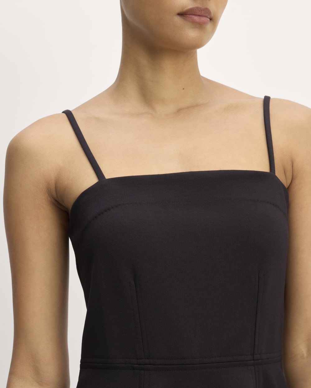 The Dream Everywhere Dress in Black — detail view
