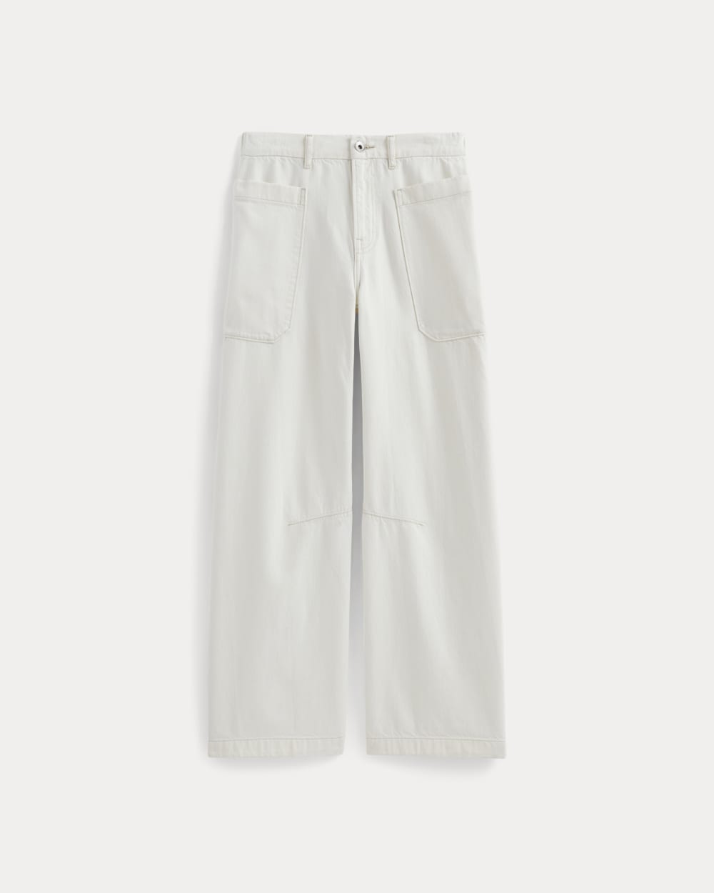 The Gardener Pull-On Jean in Bone — alternate view