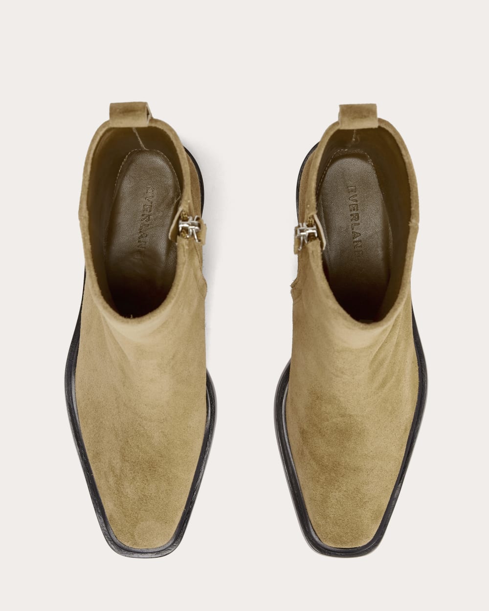 The Havana Boot in Sand Suede — detail view