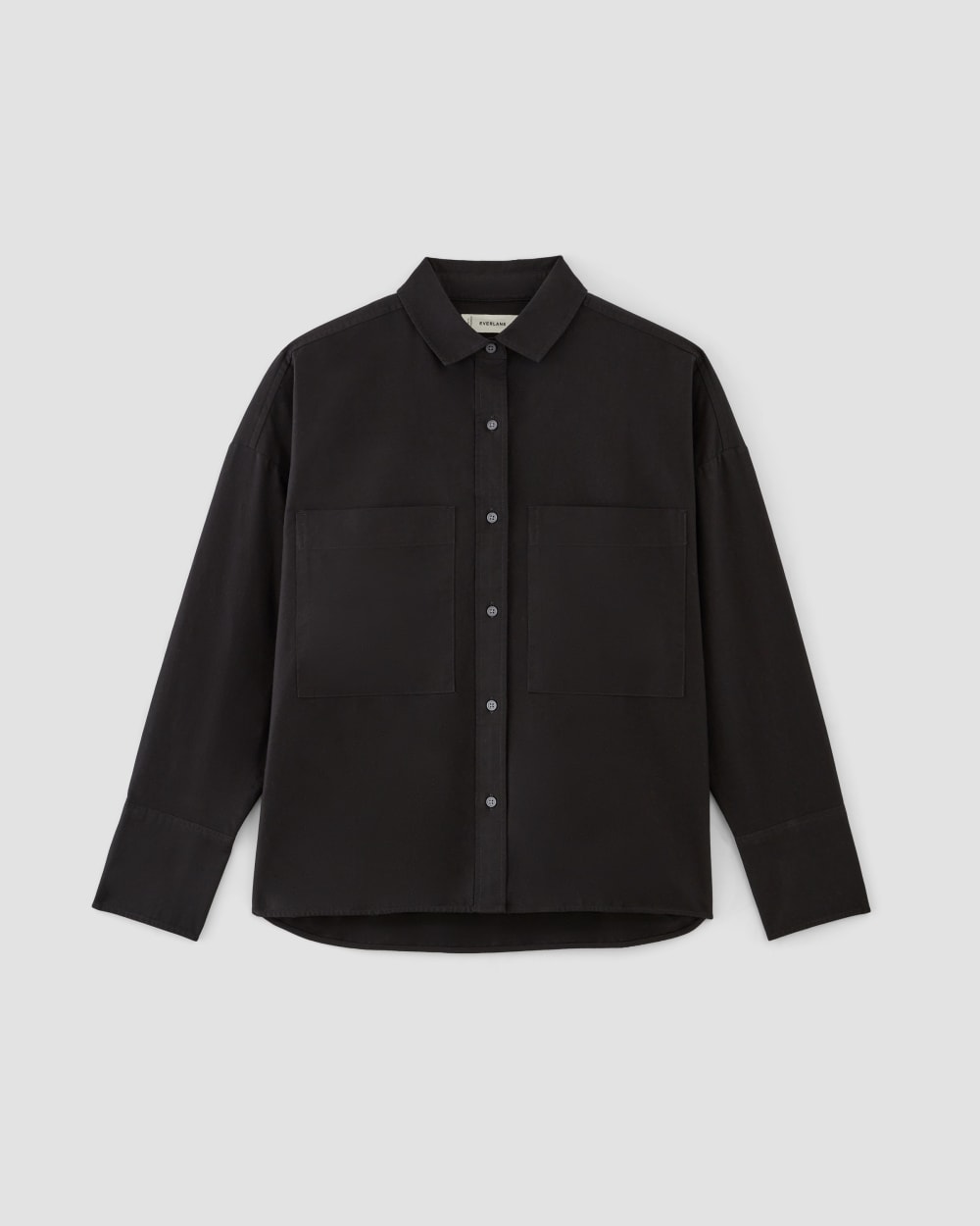 The Boxy Oxford in Black — alternate view