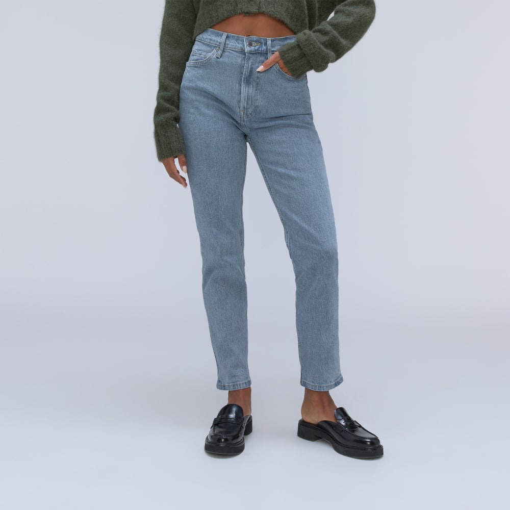 The Original Cheeky® Jean in Stone-Washed Sky — front view
