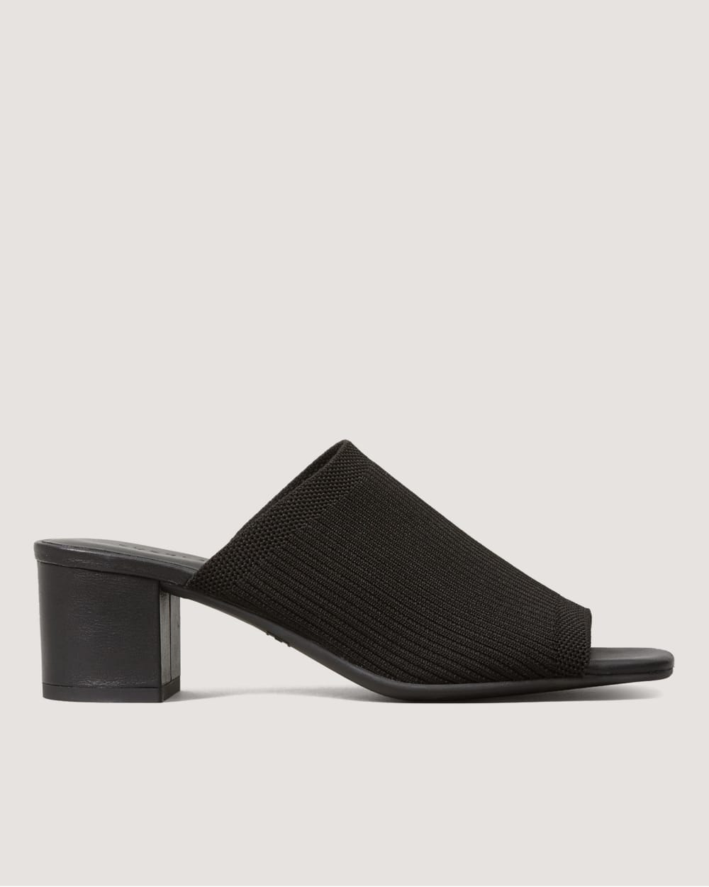 The Glove Mule in ReKnit in Black — front view