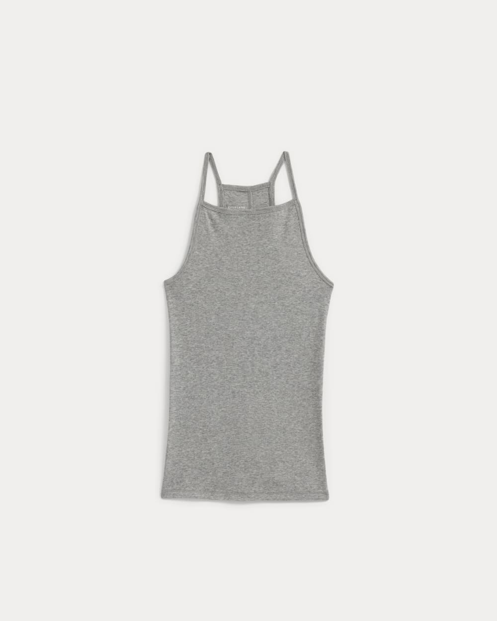 Tissue Narrow Racerback Tank in Heathered Grey — alternate view