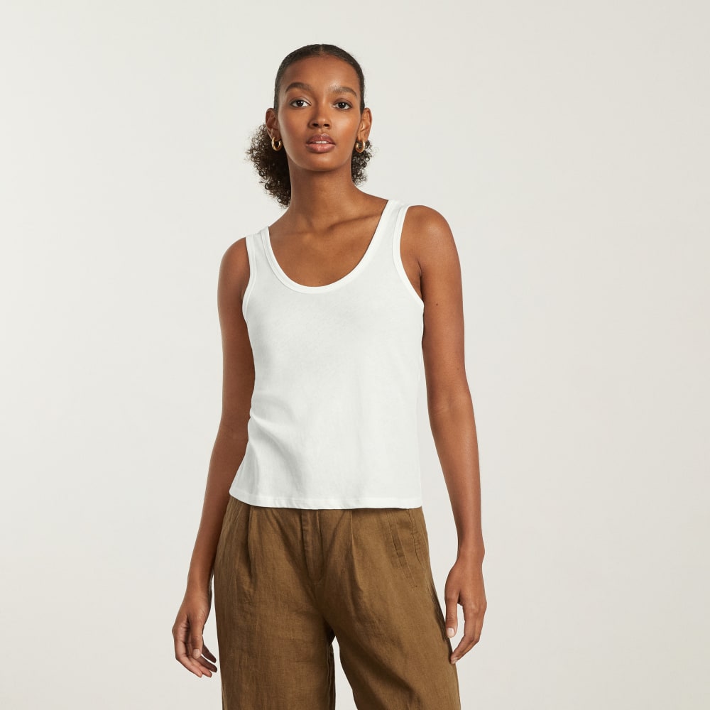 The Air Tank in White — front view