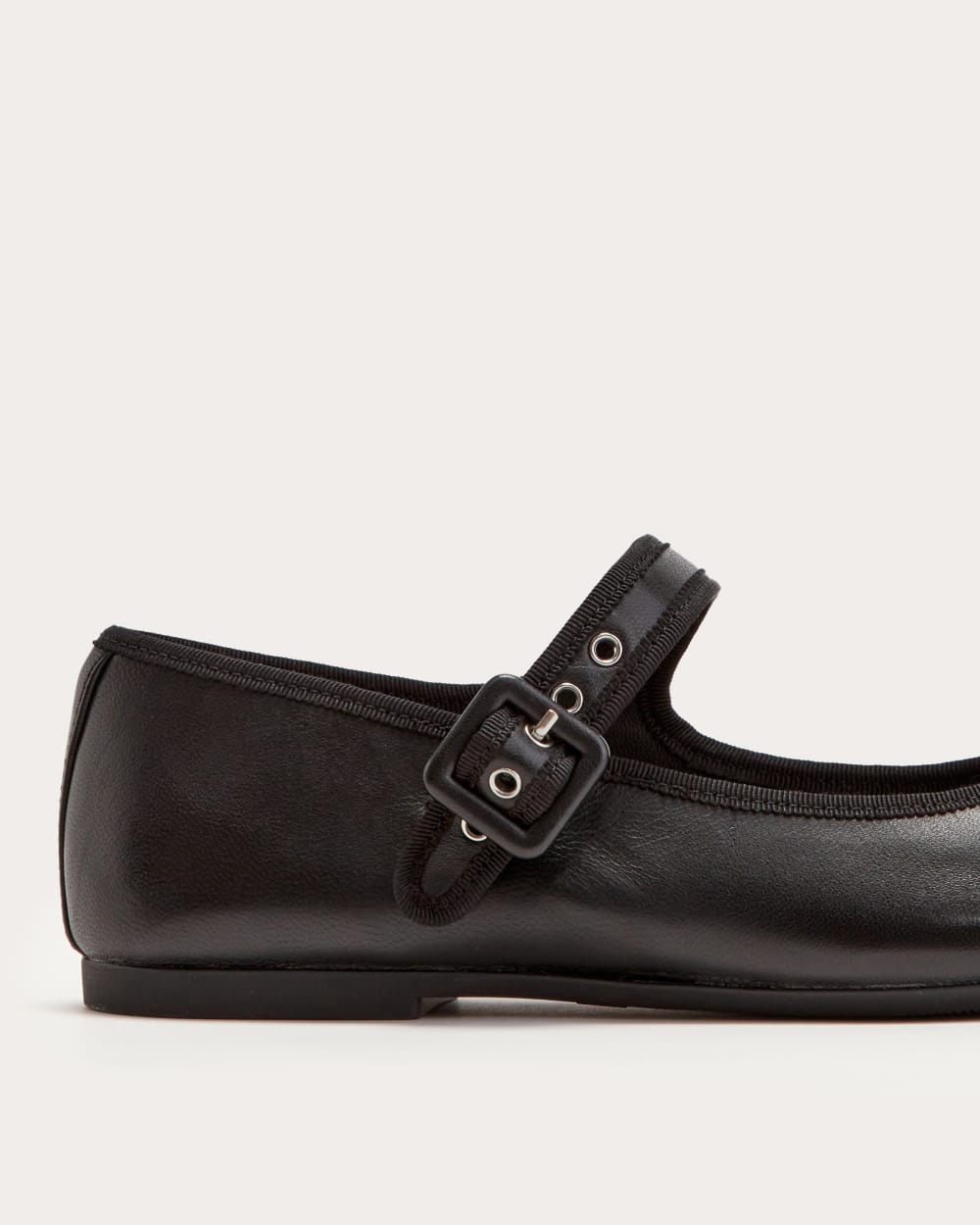 The Day Buckle Mary Jane in Black — detail view