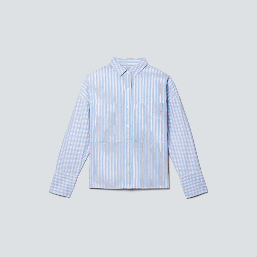 The Boxy Oxford in Sky / White — front view