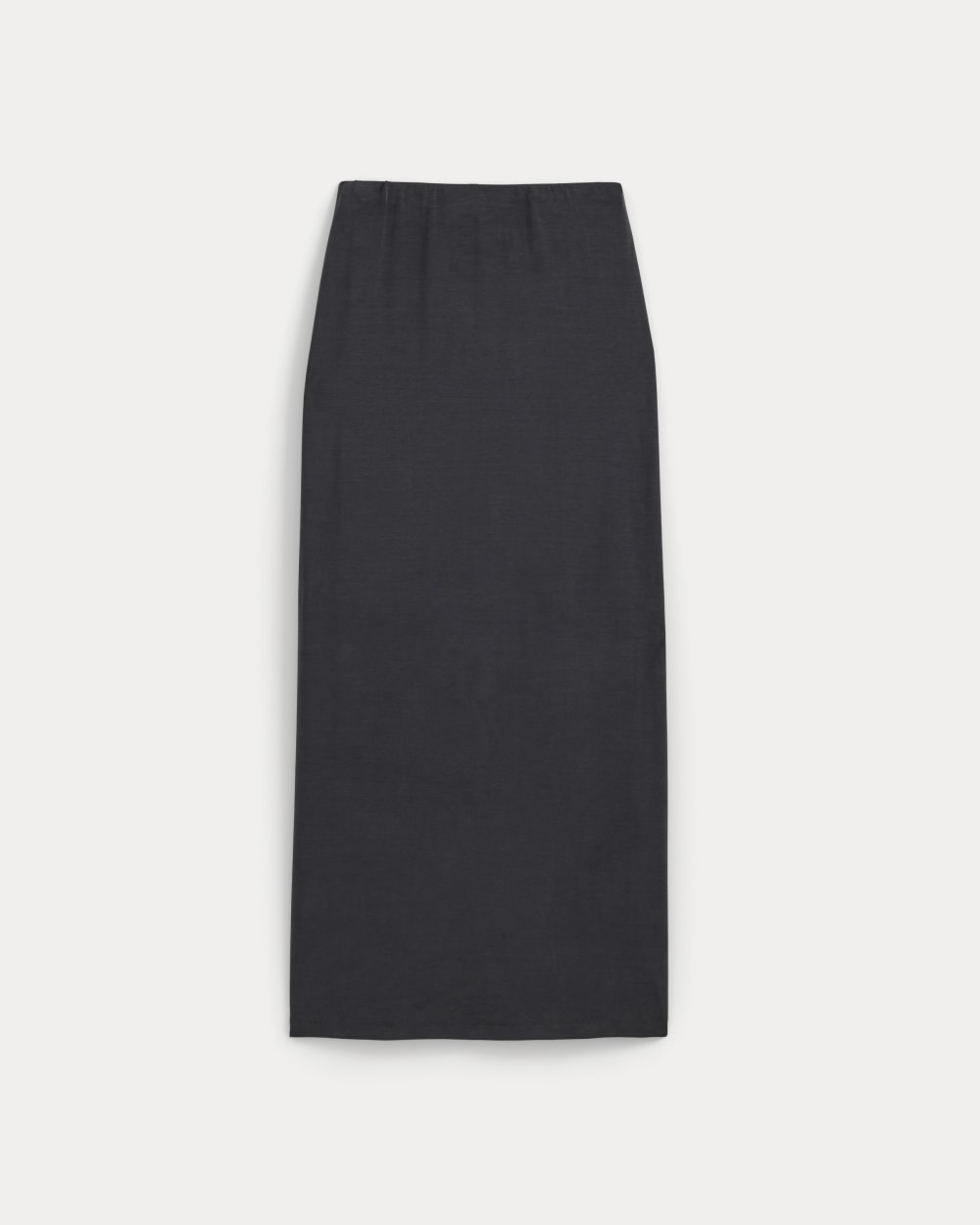 Maxi Skirt in Butterknit in Black — alternate view
