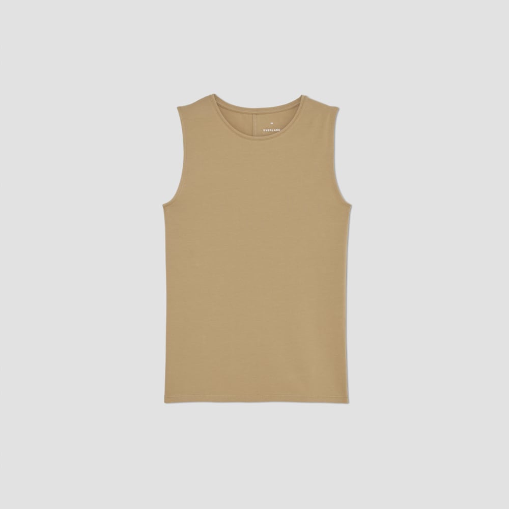 The Supima® Form Tank in Tiger's Eye — alternate view