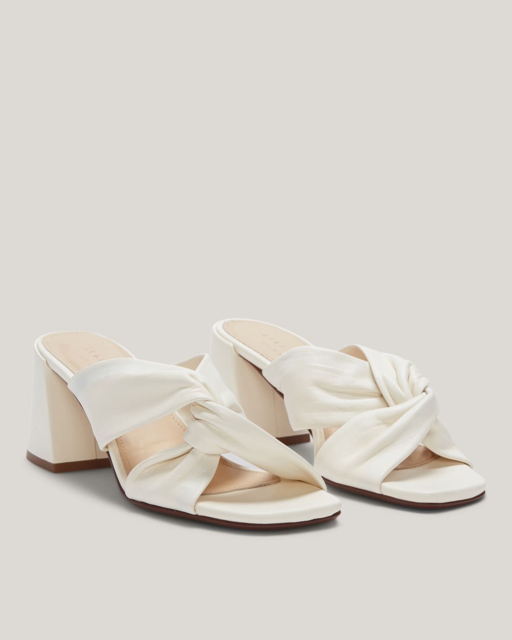 The Day Twist Heel in Canvas — front view