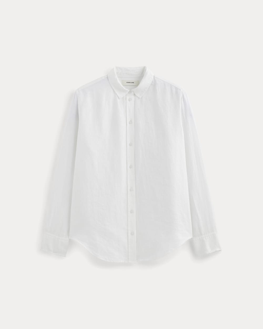 The Must-Have Shirt in Linen in White — alternate view