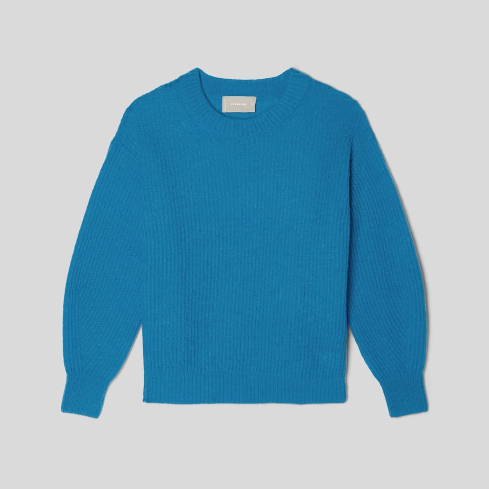 The Cocoon Crew in Alpaca in Horizon Blue — alternate view