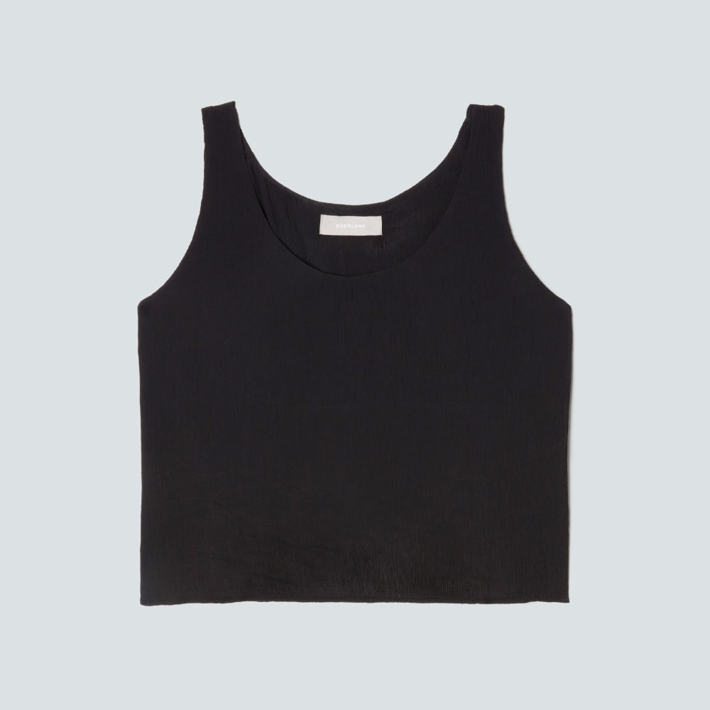 The Naia™ Ripple Tank in Black — front view