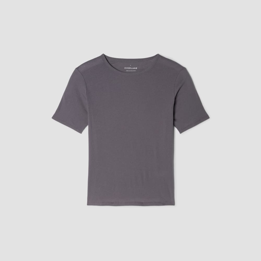 The Air Tee in Boulevard Grey — alternate view