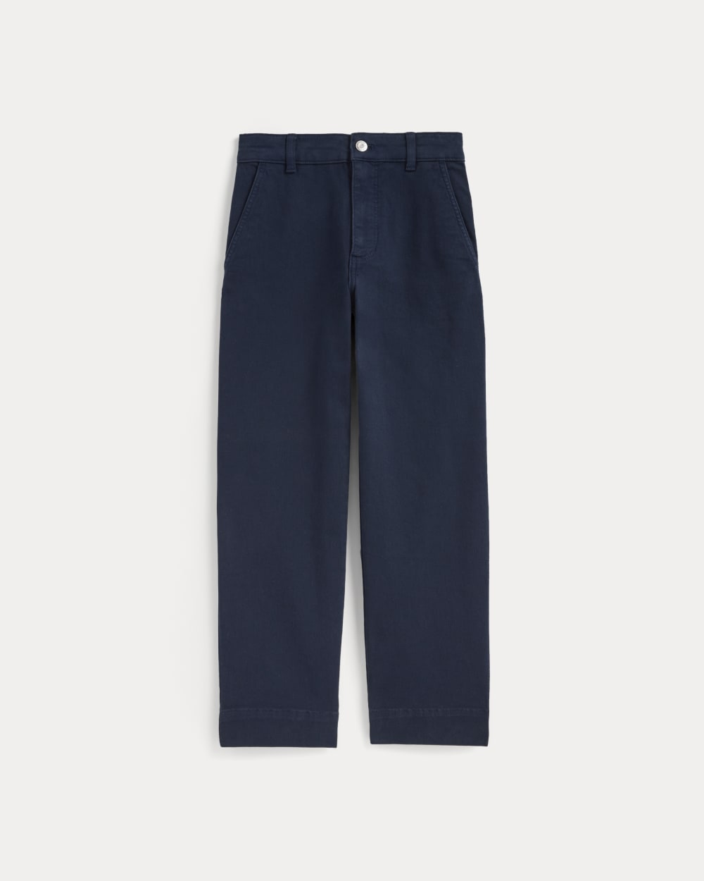 The Utility Straight-Leg Pant in Navy — alternate view