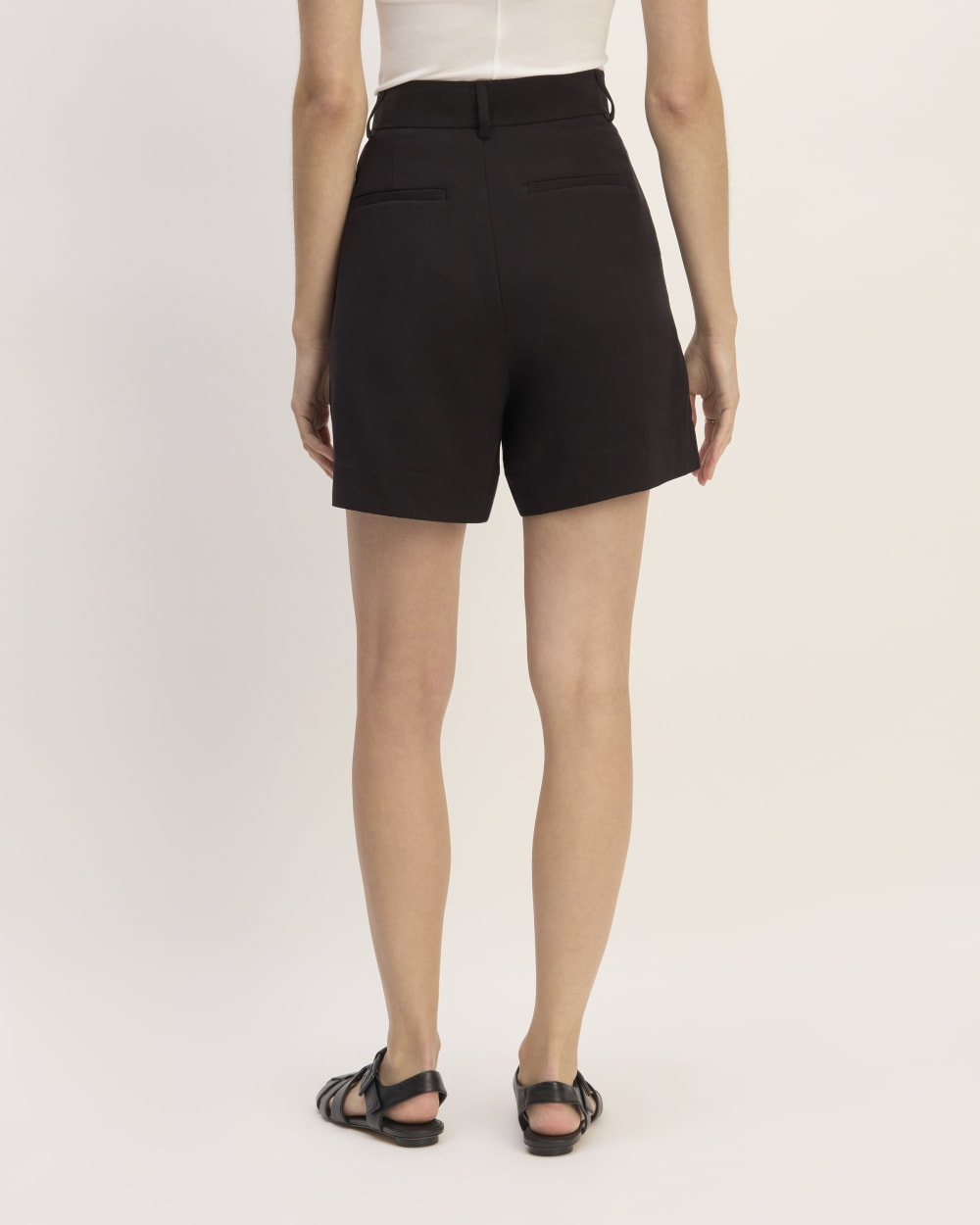 The Way-High® Drape Short in Black — detail view
