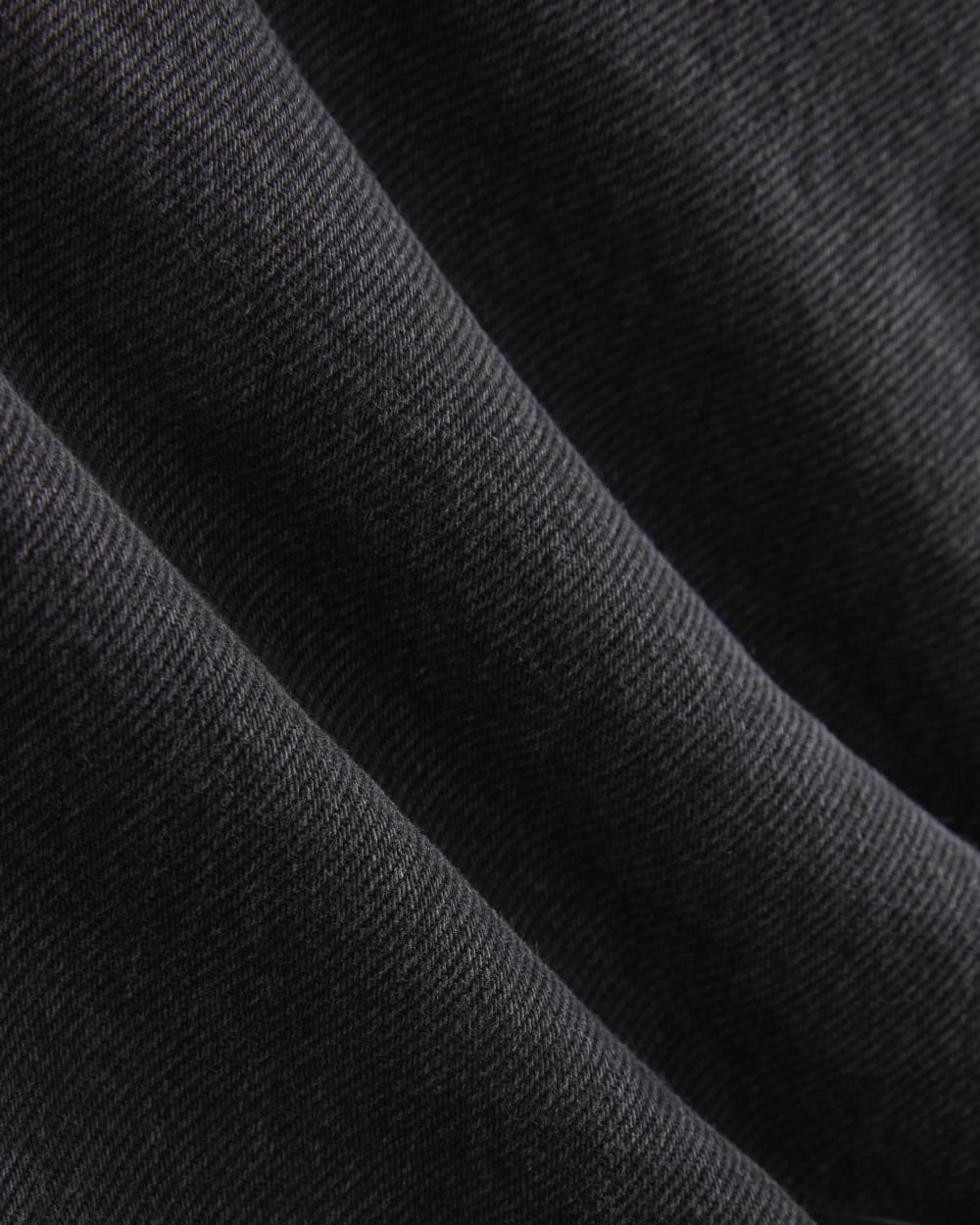 Classic Jean Short in Black — detail view