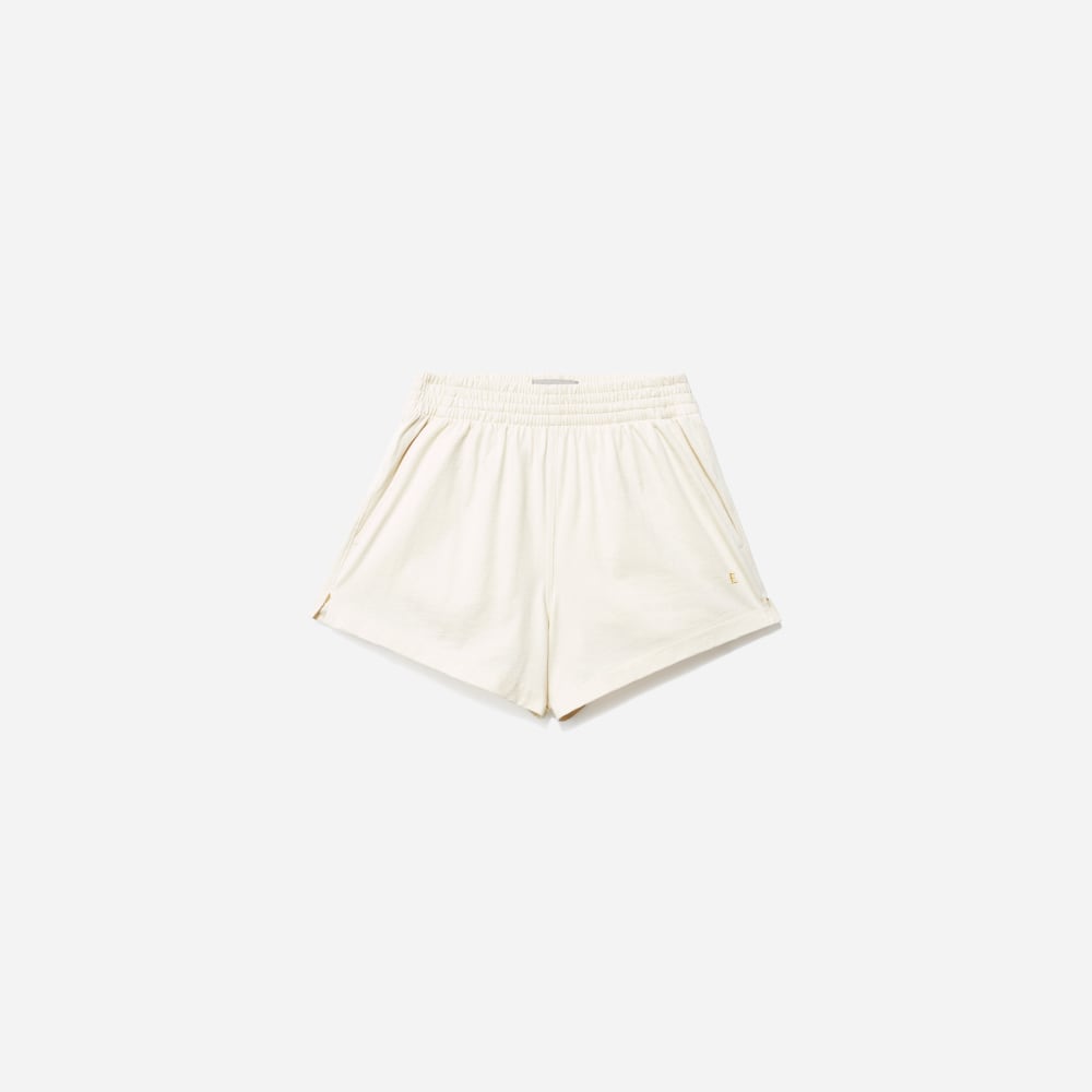 The Retro Jersey Short in Canvas — front view