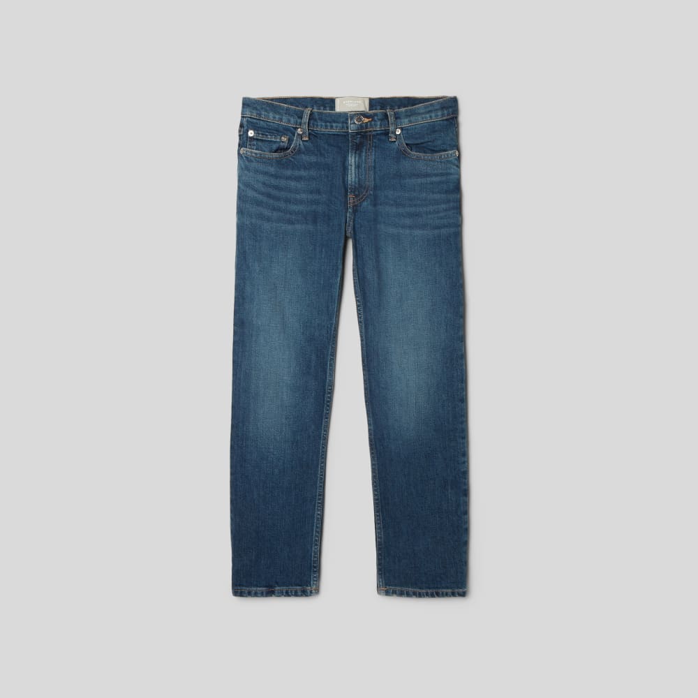 The Low-Rise Shortie Jean in Dark Ink — alternate view