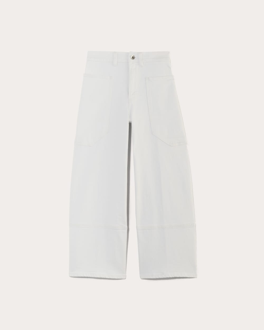 The Way-High® Gardener Cropped Jean in Ecru — alternate view