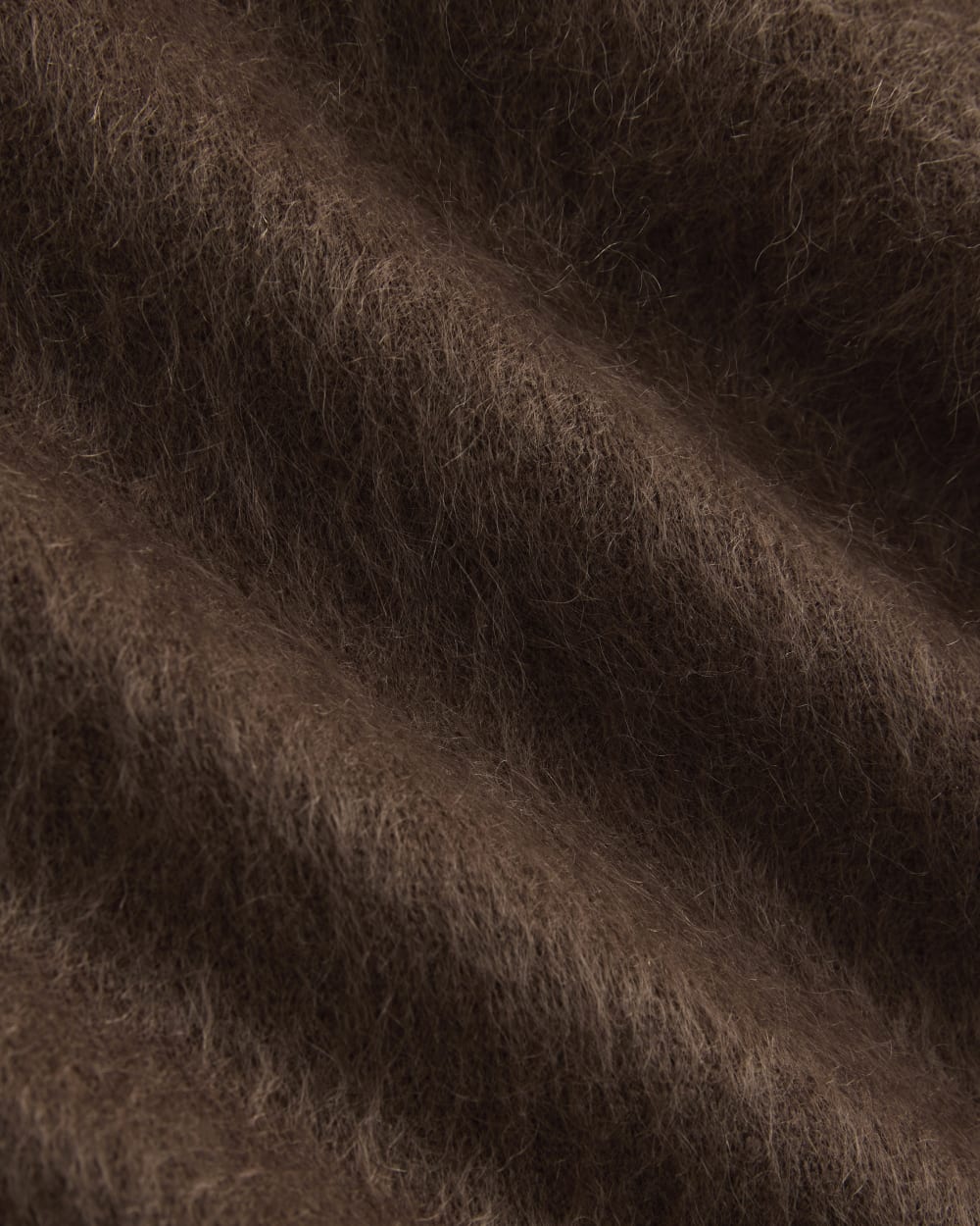 Lush Cashmere Boatneck Sweater in Raven — detail view