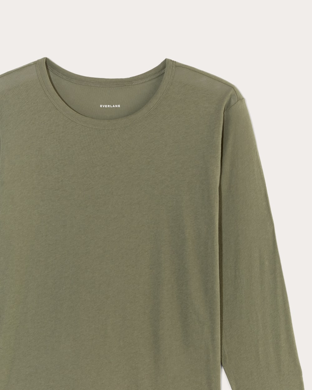The Air Long-Sleeve Tee in Kalamata — detail view