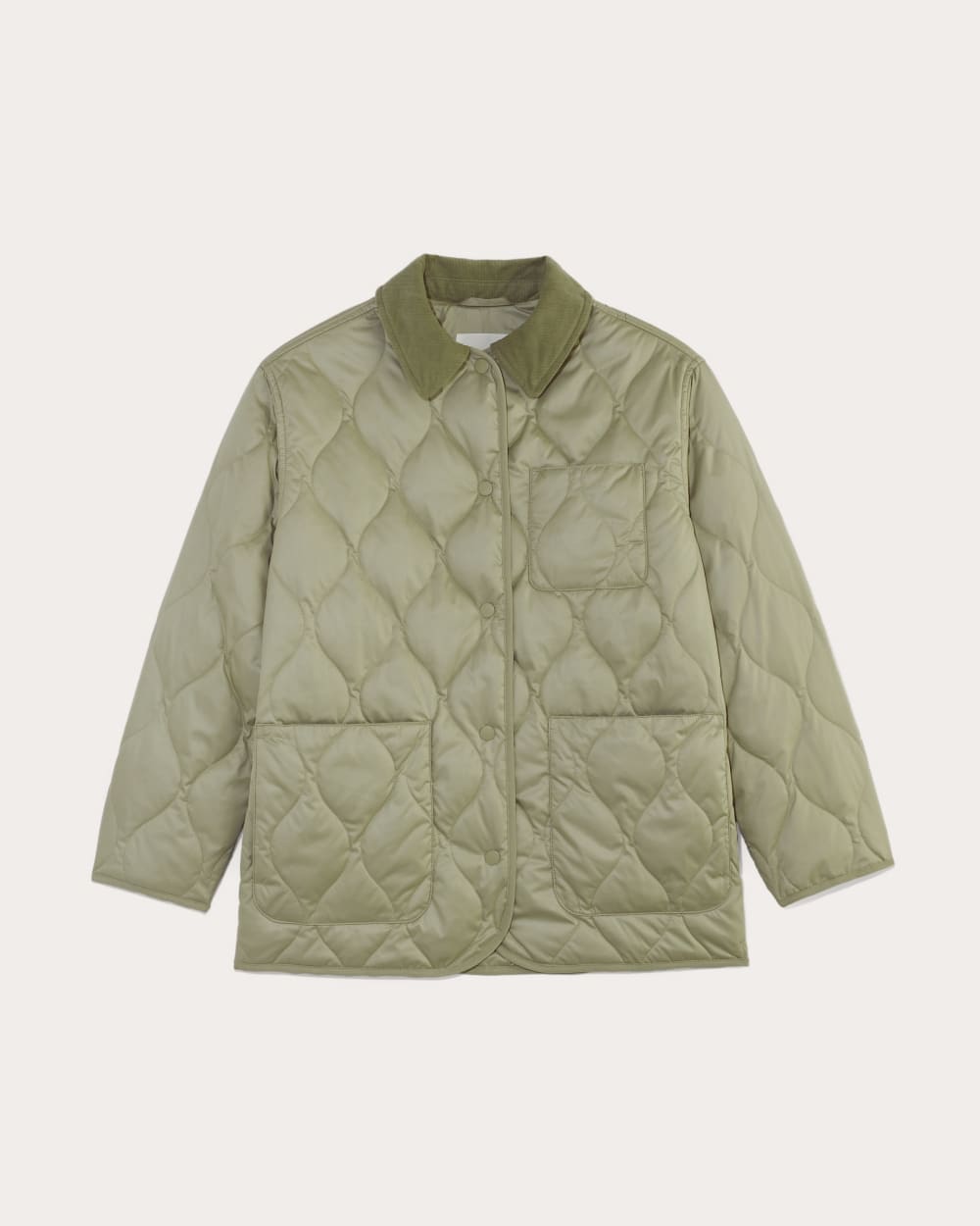 The Quilted Ranch Jacket in Eucalyptus — alternate view