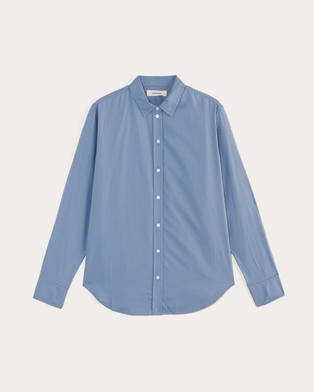 The Must-Have Shirt in Silky Cotton in Bluebell — alternate view