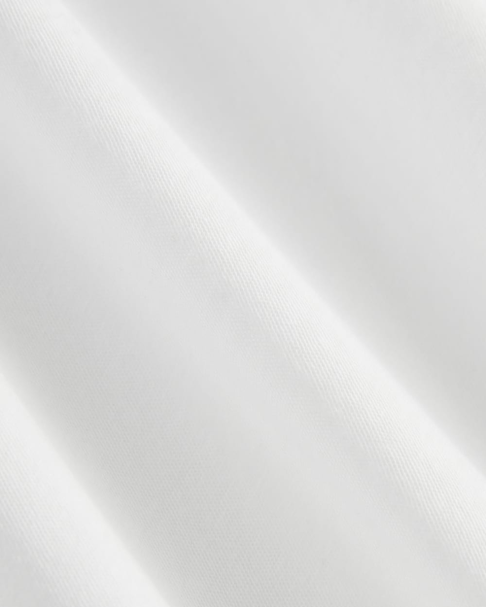 The Air Scoop-Neck Tee in White — detail view