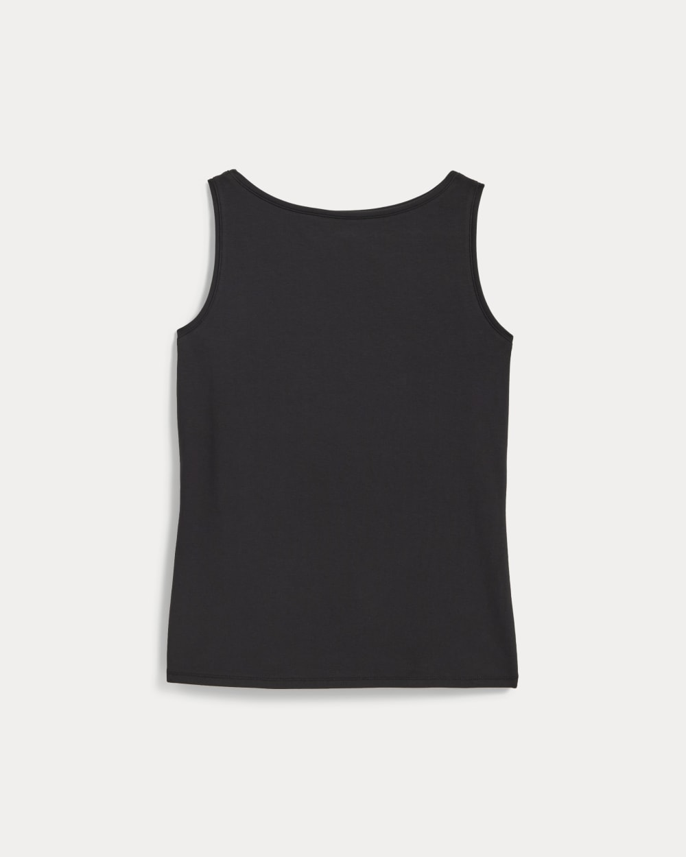 The Form Boatneck Tank in Black — alternate view