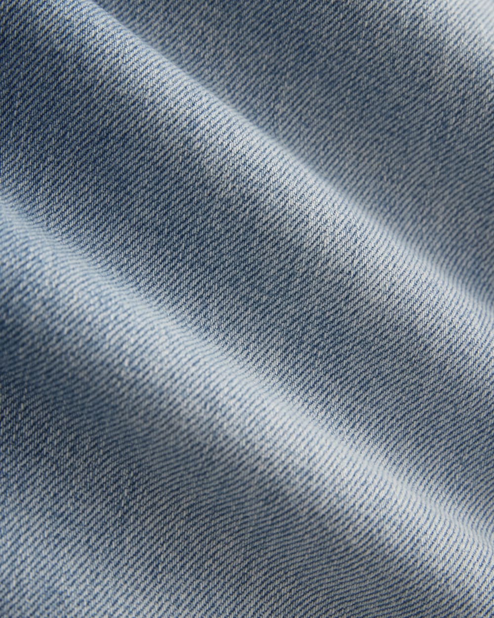 The Column Jean in Vintage Light Indigo — detail view