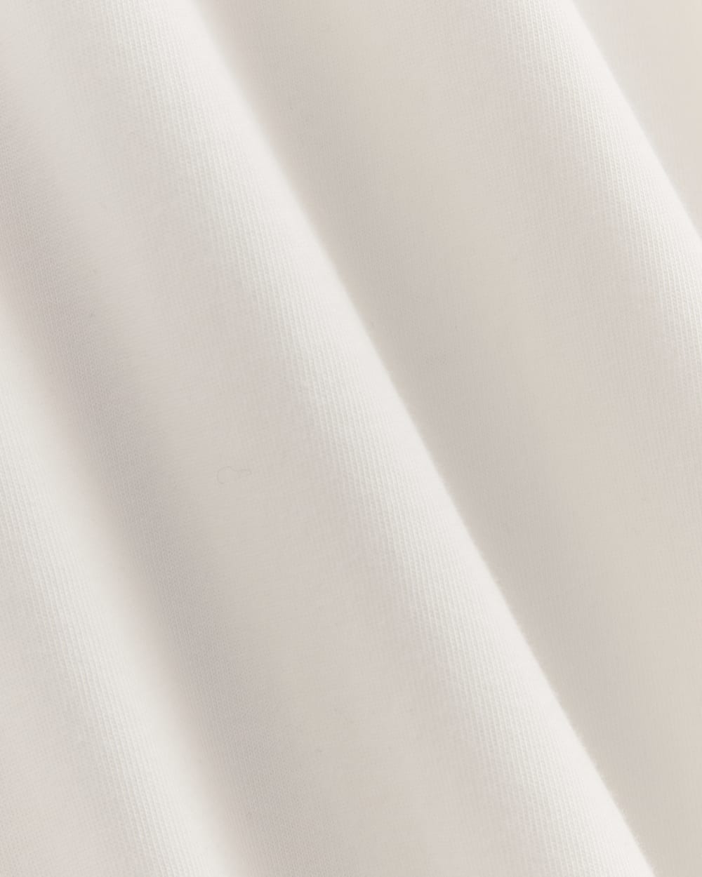 The Organic Cotton Weekend Tee Dress in Canvas — detail view